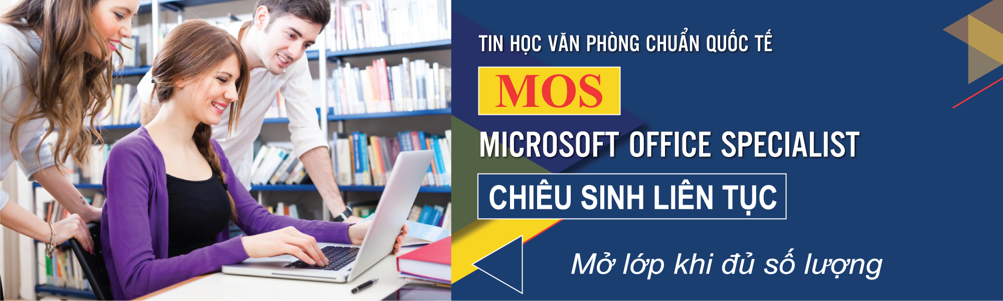 Trung tâm tin học - Chiêu sinh lớp tin học